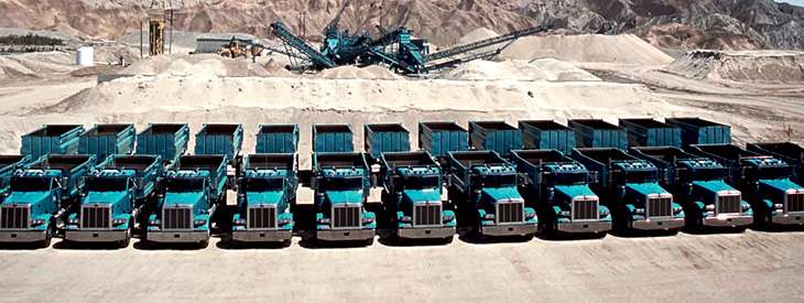 Teal trucks