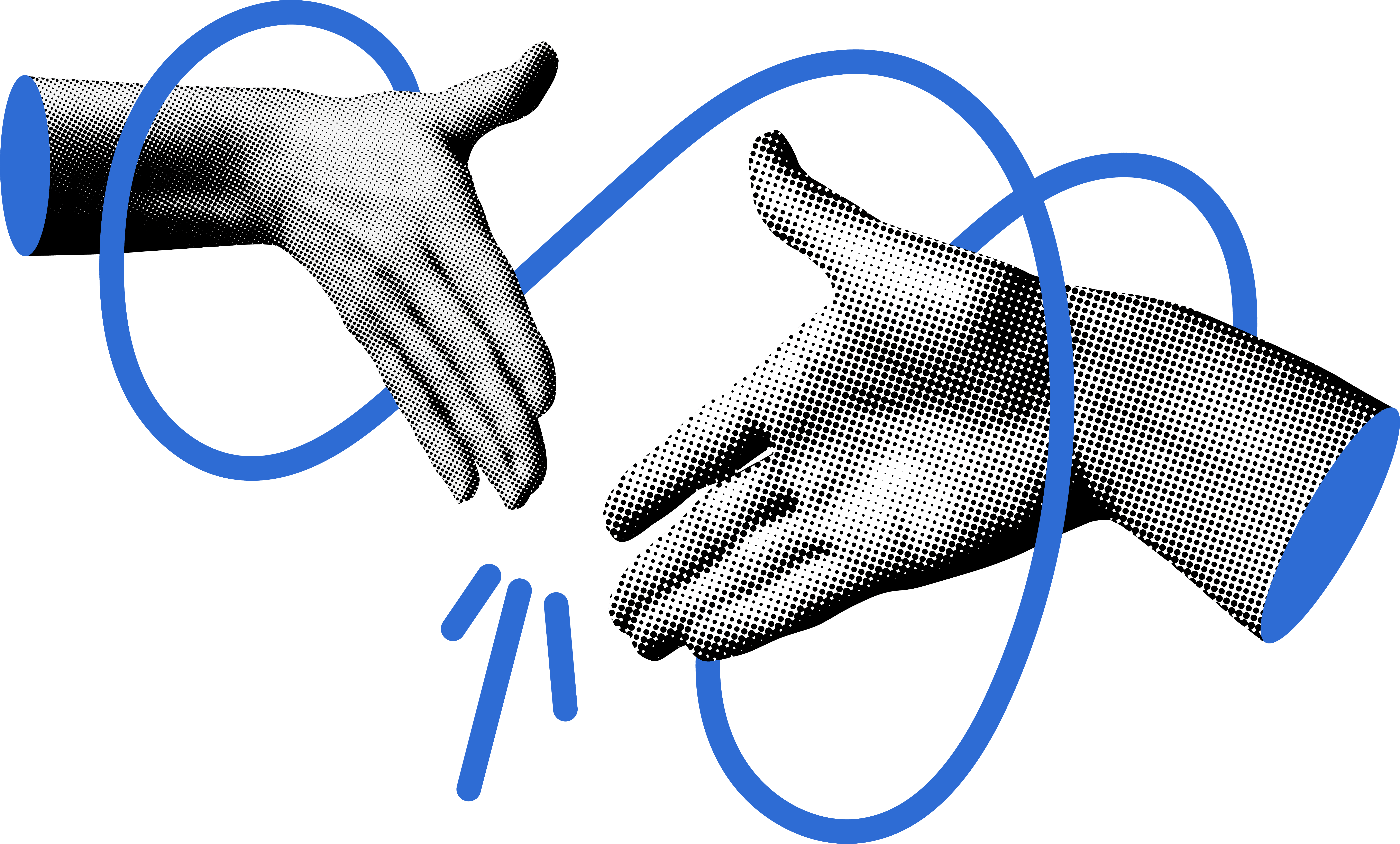 alt="Two hands reaching to shake representing partnership, trust, and connecting with Imagine Communications for marketing services"